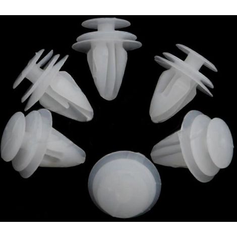 Lot de 20 rivets en plastique pour voiture, trou de 10,1 mm, pour portes, ailes et pare-chocs. (1/5)