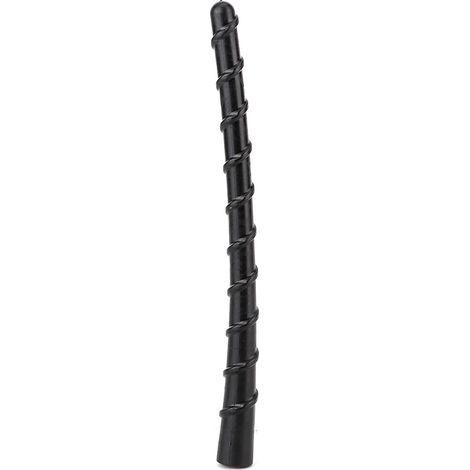 Antenne radio FM/AM noire en spirale 18cm/7,1in pour KIA Rio 2, tige de mât universelle (1/4)