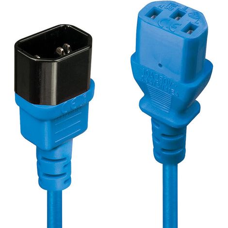 Cable Alimentación C14 C13 LINDY 30470 (1/2)