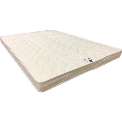 Matelas 140x200 10cm Ferme Confort Usage Quotidien - Protège Matelas Inclus - Oreiller Mémoire de Forme Offert - Meilleure Vente - MATELAS YELLOW (1/5)