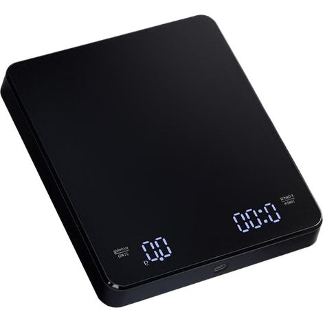 Balance Pèse-Café Haute Précision Rechargeable Avec Minuteur (1/5)