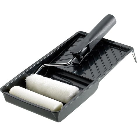 STANLEY STRLGS00 Mini Paint Roller Emulsion & Gloss Kit 100mm (4in) STA029480 (1/2)