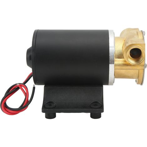 6GPM Self-Priming Turbine Bilge Pump, 12V 14.0A Seawater Pump for Boat Bilge Water Discharge (1/5)