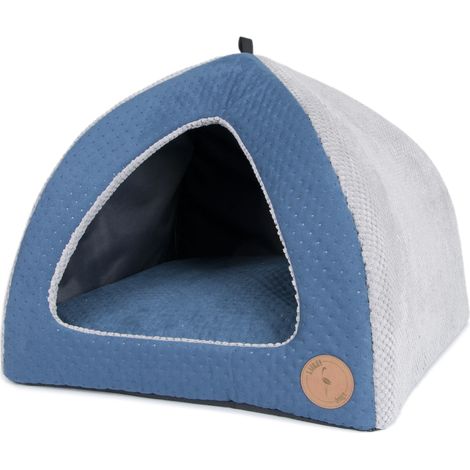 Cabine matelassée bleu marine Bella 50 cm x 50 cm (1/5)