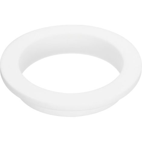 Support D'Œillet En Caoutchouc de Type T Dia 80mm ID 73mm Blanc (1/5)