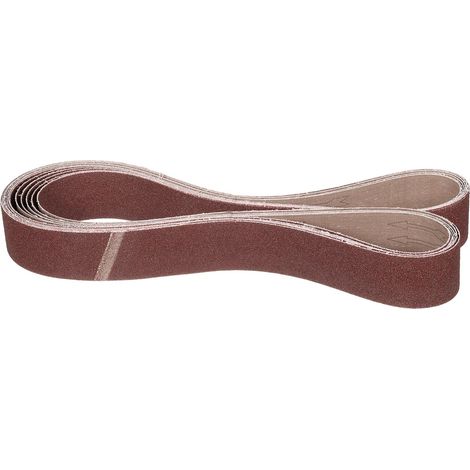 6 Pcs 50mm x 1829mm Bande De Ponçage 60 Grit Courroies (1/5)