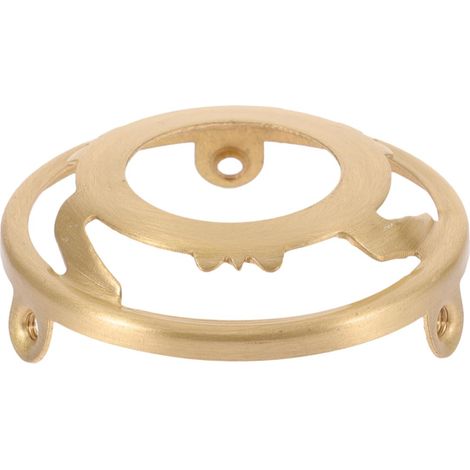 Porte-lampe cuivre pur doré, adaptateur abat-jour, boîtier ampoule, anneaux douille cuivre pour luminaires décoratifs
