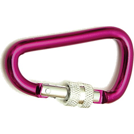 MOSCHETTONE ALLUMINIO mm 80 - pz. 1  - Blister Koncreto