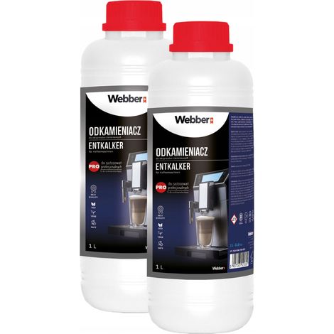 Decalcificante liquido FORTE 2L UNIVERSAL LARGE WEBBER per macchine da caffè espresso -2000ml (1/4)