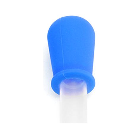 Moule à glaçons en forme d'ours, en silicone, pour crèmes glacées et chocolats (pipette bleu foncé) (1/5)