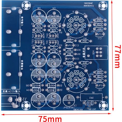 Kit de bricolage pour préamplificateur/amplificateur à tubes audiophile 6J1. (1/5)