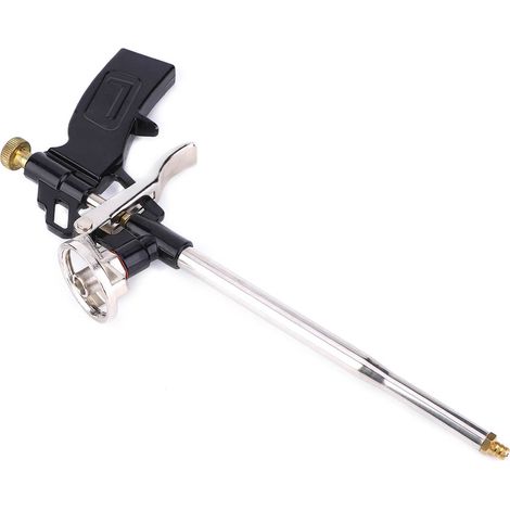 Pistolet à mousse PTFE, outil de remplissage et d'étanchéité durable en aluminium pour portes-fenêtres et fenêtres de balcon, 34 L/min (1/5)