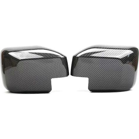 Rückspiegelabdeckung für Ford-Zubehör, Carbonfaser-Optik