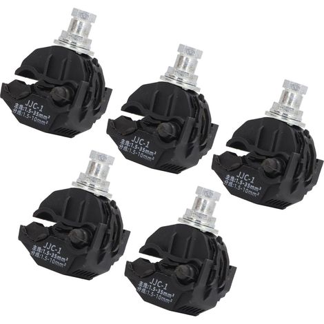 5 Pcs Connecteur Perçant Isolant 1KV Serre-Câble Perçant Sans Dénudage Diviseur Câble Basse Haute Tension JJC 1 (1/5)