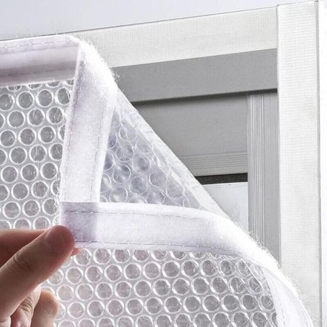 BUNTHAUS Rideaux isolants thermiques et phoniques 100x100cm, rideaux coupe-froid, rideaux de séparation pour climatiseur salon/chambre (1/5)