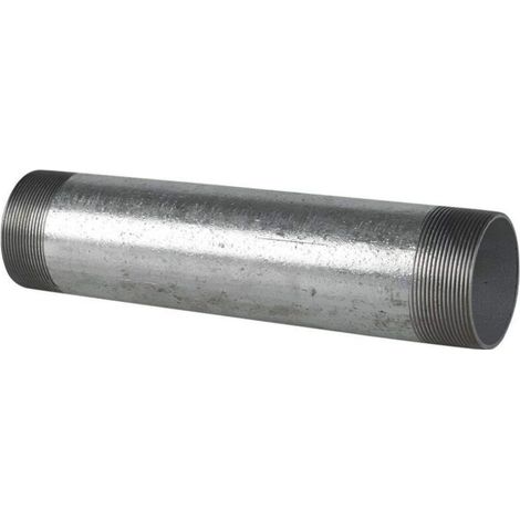 Allonge - Filetage Mâle 2 Pouces 50 60 - Acier Galvanisé - Pour Réseaux Hydrauliques - 300 mm
