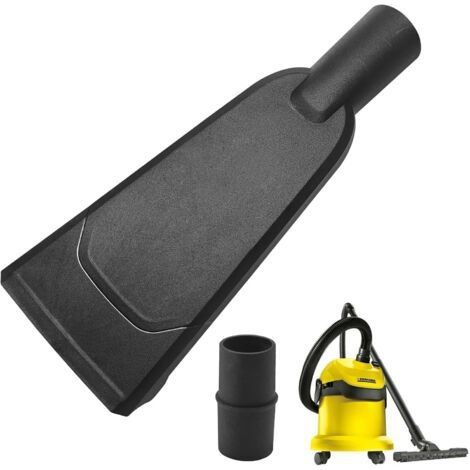 Lot de buses universelles pour voiture. diamètre : 35 mm. pour aspirateur à sec Kärcher - Accessoire de rechange - Compatible avec aspirateur eau et poussière Kärcher WD et KWD - Noir (1/5)