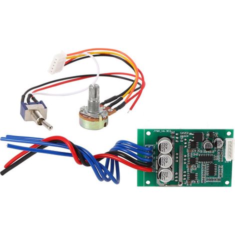 1 Stück Treiberplatine, Hochleistungs-Motorsteuerung, vormontiert, 12 V–36 V, 200/500 W (1/5)