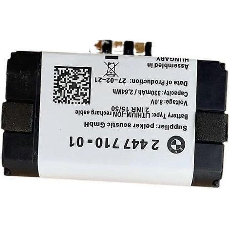 SOS-Notstrombatterie 84102447710 84109361678 Kompatibel mit F20 F22 F40 G30 F90 (1/2)