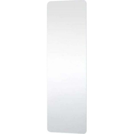 Miroir mural adhésif facile à poser et retirer – Plaque en résine PET anti-choc, sécurité renforcée, 150 x 50 cm, décoration intérieure