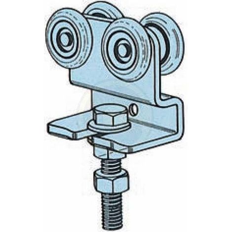BS OMGE 1223 CARRELLO A 4 RUOTE 2 PZ