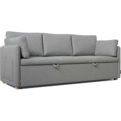 Nalui Sofá Cama Gris Nest 3 3 plazas (211x86x88cm) (1/5)