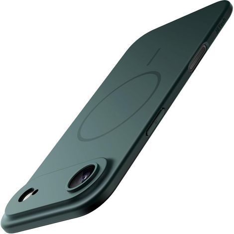 Handyhülle iPhone 17 Air MagSafe Dünn Kameraschutz Nachtgrün (1/5)