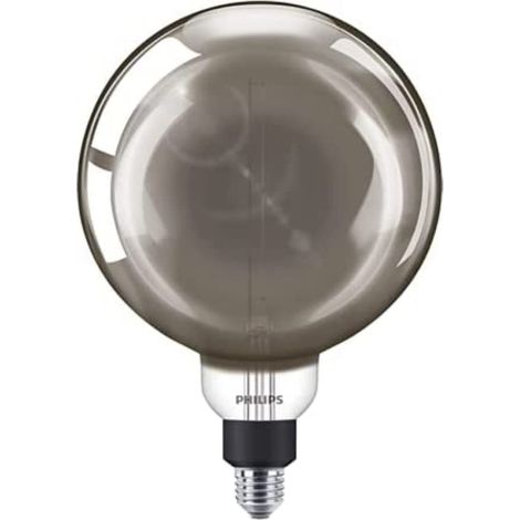 ampoule LED Globe Giant E27 20W Blanc Chaud Smoky Compatible Variateur, Verre (1/5)