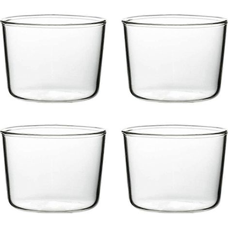 Ensemble de bols à dessert en verre transparent, bols à condiments pour trempettes et autres gourmandises - (1/5)