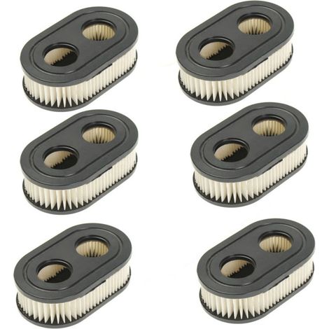 6 pièces filtre à Air pour tondeuse à gazon Briggs et Stratton accessoires de désherbage 798452 593260 5432 5432K (1/5)