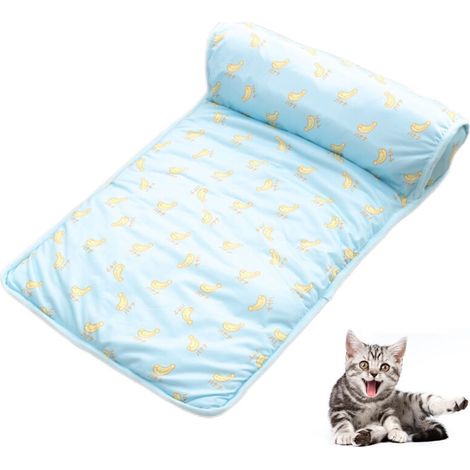 Tapis rafraîchissant pour chien et chat - Matelas de sol frais pour animaux en été