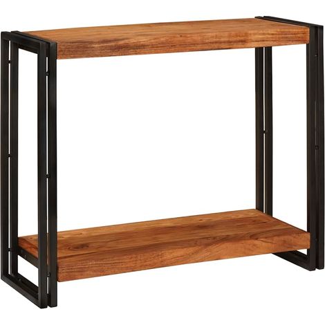 Maison Exclusive - Mesa Consola Marrón 90 x 33 x 75 cm Madera de
