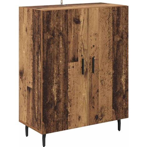 Aparador Madera vieja 69,5 x 34 x 90 cm Madera de ingeniería vidaXL (1/5)