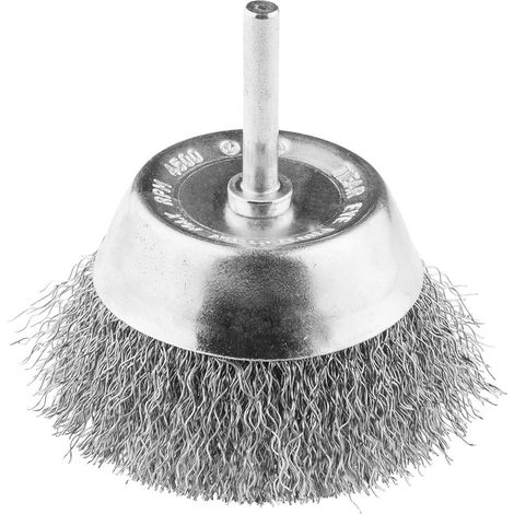 Brosse métallique neo-tools 50 mm inox 4500 rpm