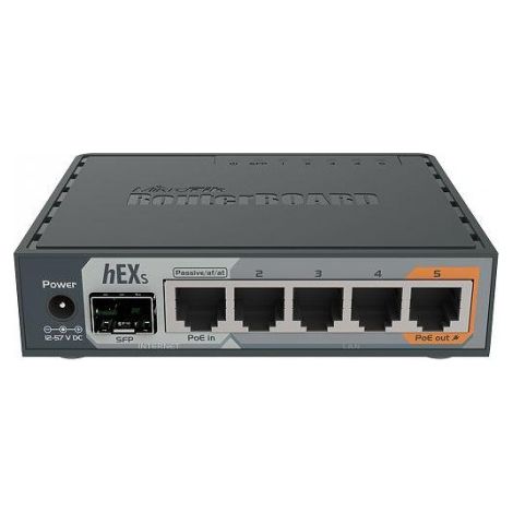 Router Mikrotik hEX S Negro 11W (1/4)