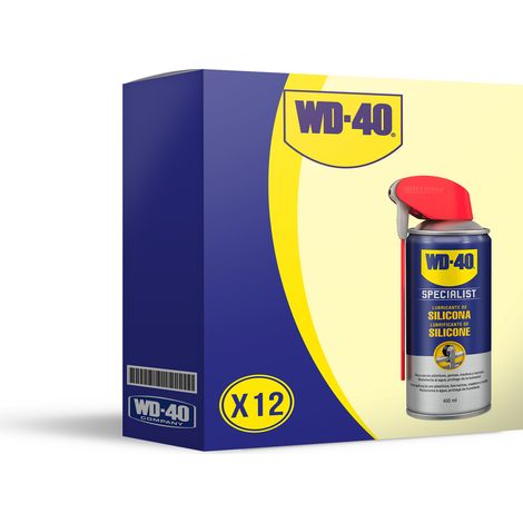 WD-40 Specialist - Lubricante de silicona - Spray 400ml - Pack de 12 unidades (1/5)