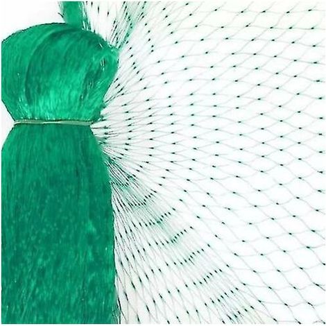 Filet de protection robuste contre les oiseaux, clôture de jardin et filet de protection des plantes, filet anti-oiseaux, filet pour cerfs, chats, chiens, poules, filet de pêche (Vert 4×10m) (1/5)