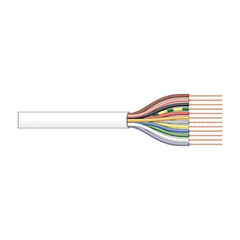 Tubo porta 10x0,22mm Cca Guaina bianca (100m) Cnc-10 (1/2)
