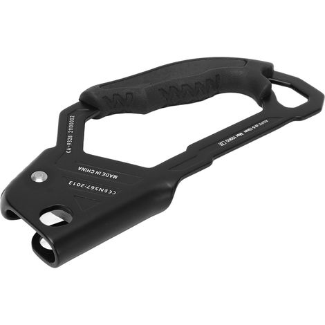 Ascenseur de Corde à Main Gauche CAMNAL pour Escalade 8‑13mm - Équipement de Rappel et Alpinisme Noir (1/5)