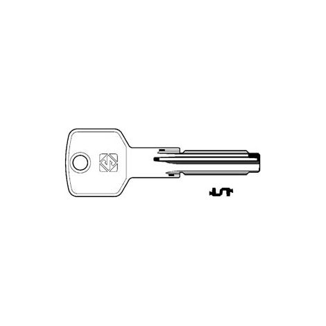 Chiavi Punzonate per Cilindri Cisa 6+7 Spine CS140 Silca 5 Pezzi