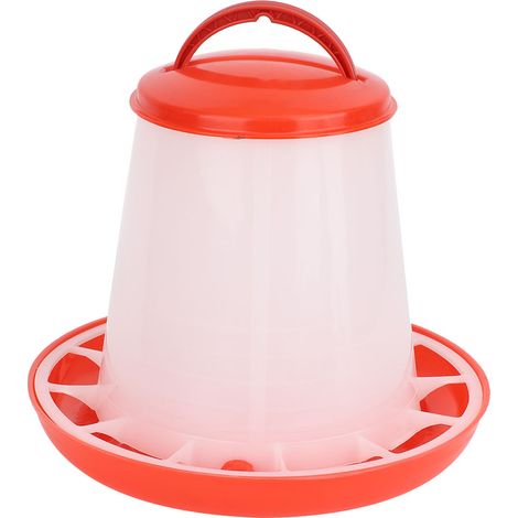 Lot de 5 seaux automatiques de 1,5 kg pour aliments et eau destinés aux poules et aux oiseaux. (1/5)