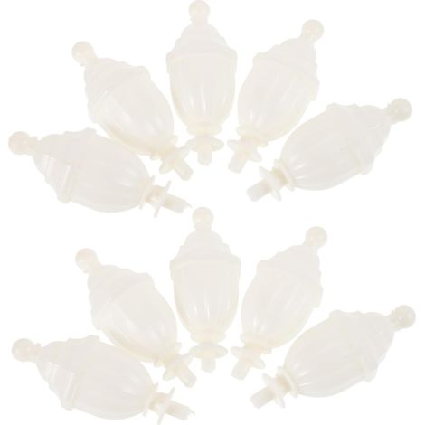 Outanaya Lot de 8 ornements pour moustiquaire avec embouts poteau (1/5)