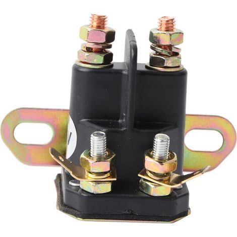 KIMISS Anlasser-Magnetschalter 4011334 Edelstahl Passend für Automobil/Motorrad & Stromanschlüsse/Teile/Elektrik und Batterien/Eingänge. (1/5)