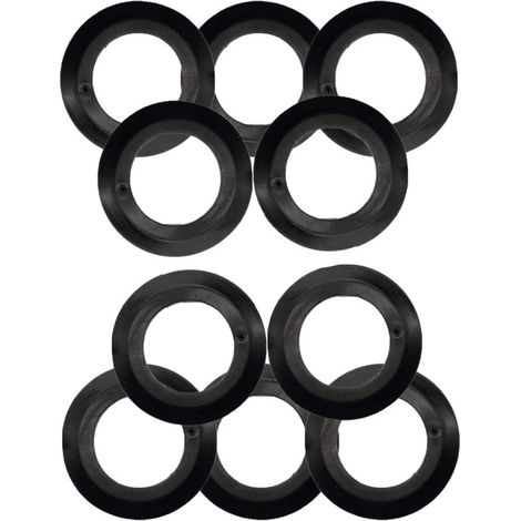 Joints d'étanchéité pour évier, joints en caoutchouc pour évier, joints de crépine, lot de 10 (1/5)