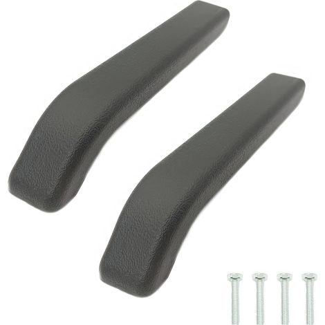 Reposabrazos acolchados para silla de ruedas, cojines universales, accesorio de repuesto para reposabrazos de silla de ruedas (negro 2)