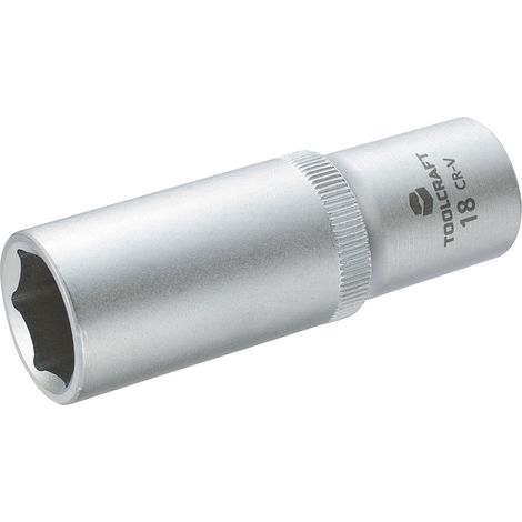 TOOLCRAFT  816183 Außen-Sechskant Steckschlüsseleinsatz  18 mm     1/2" (12.5 mm)