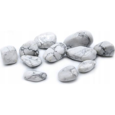 Edelstein - Magnesit-Howlith 2-4 cm M04 (1/2)