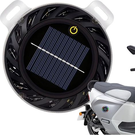 Sicherheitssignalmarkierung mit Solar-Blinklichtern (1/5)