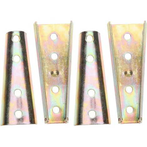 4 paires de boulons de fixation pour canapé, verrous de canapé, boulons angulaires emboîtables, verrous de canapé, compatibles avec les cadres de lit. (1/5)