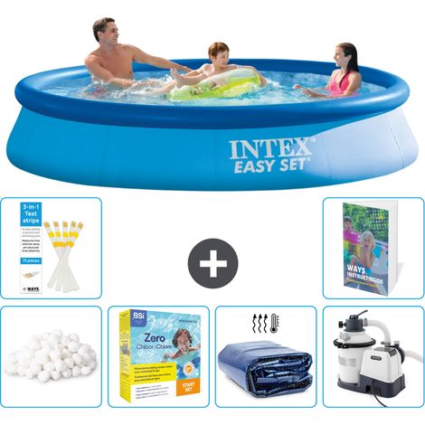 Easy Set Pool Rund - 366x76 cm - 7-teilig S75 (1/5)